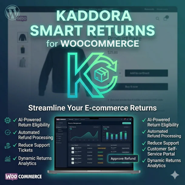 Kaddora Smart Returns For WooCommerce  Plugin