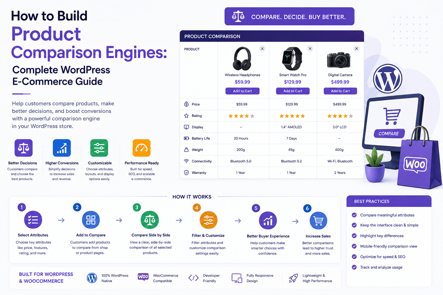 How to Build Product Comparison Engines: Complete WordPress E-Commerce Guide