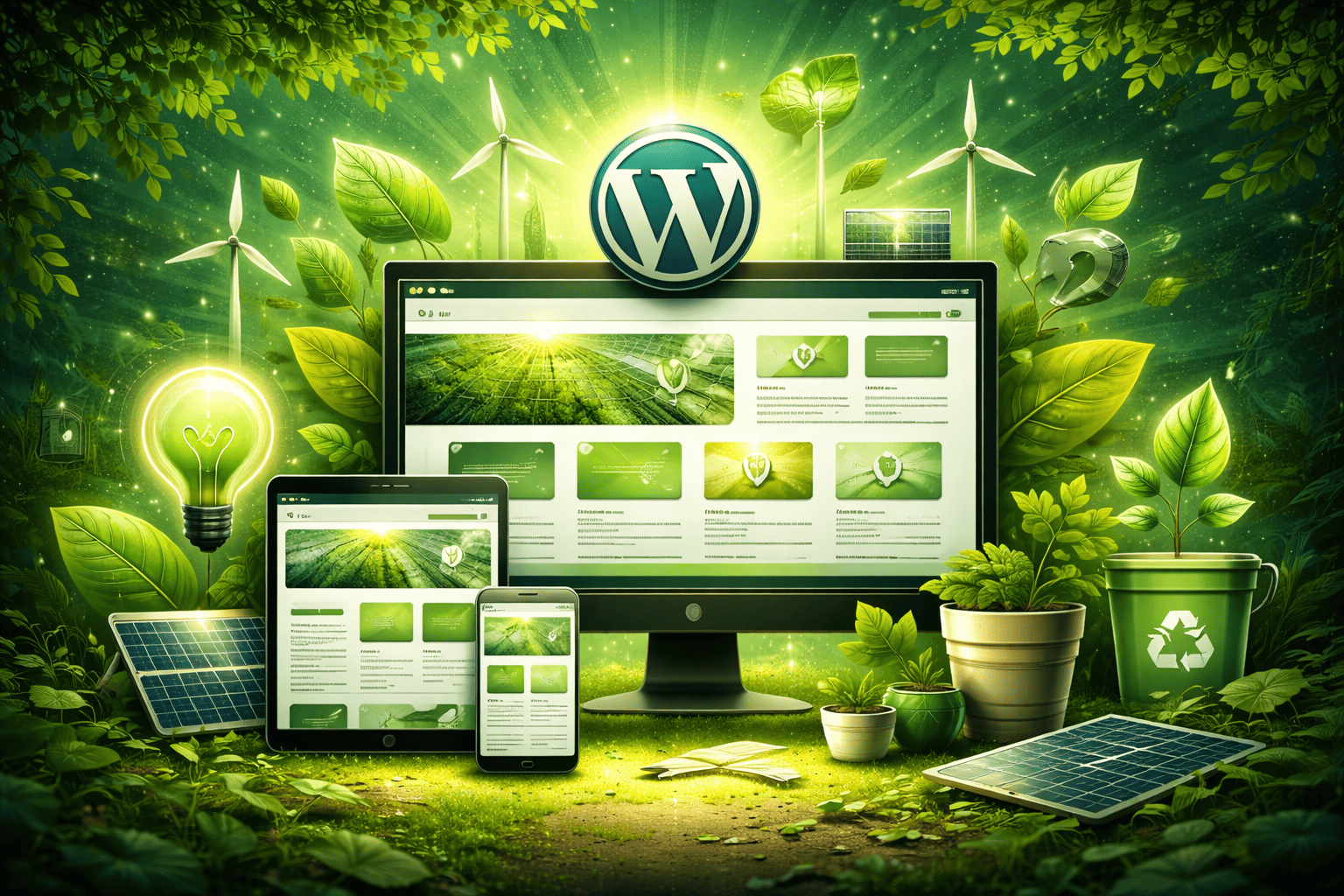 Green Web Design in WordPress: Lightweight Themes, Eco-Friendly Plugins & Sustainable Sites