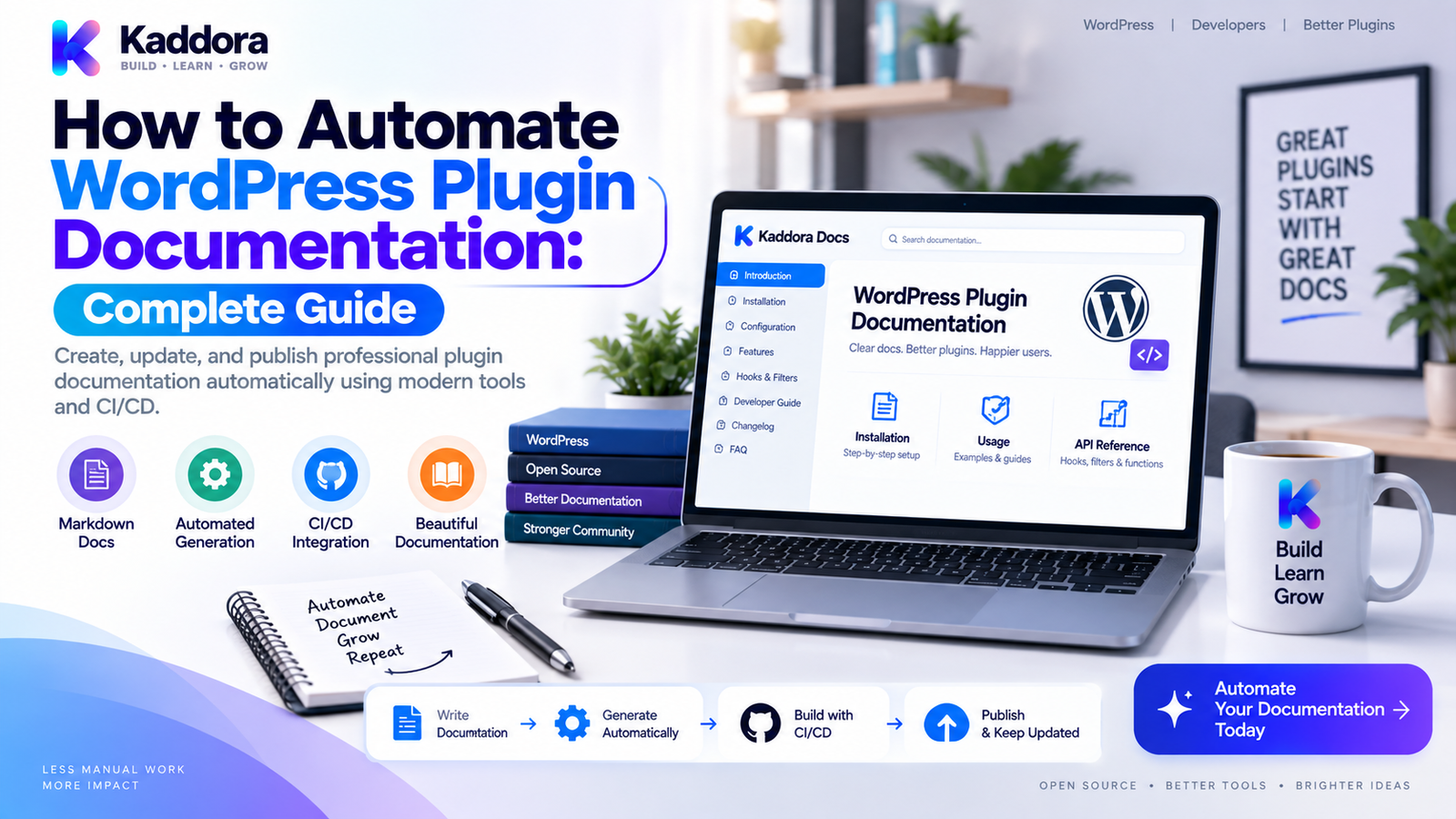 How to Automate WordPress Plugin Documentation: Complete Guide
