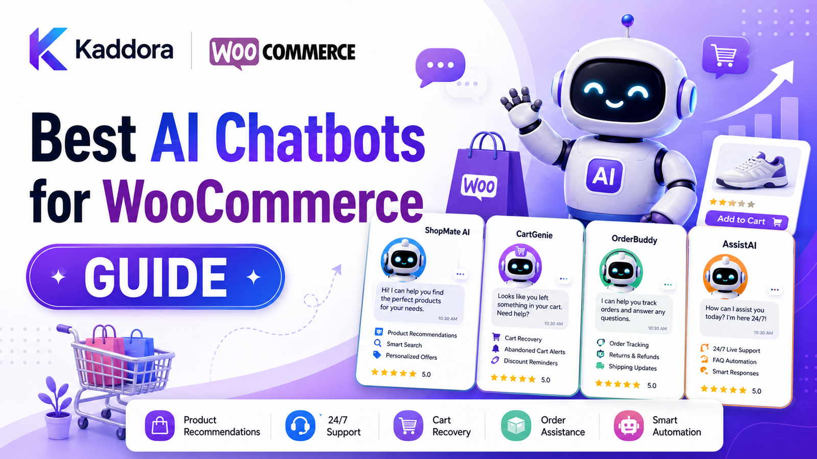 Best AI Chatbots for WooCommerce (Guide)