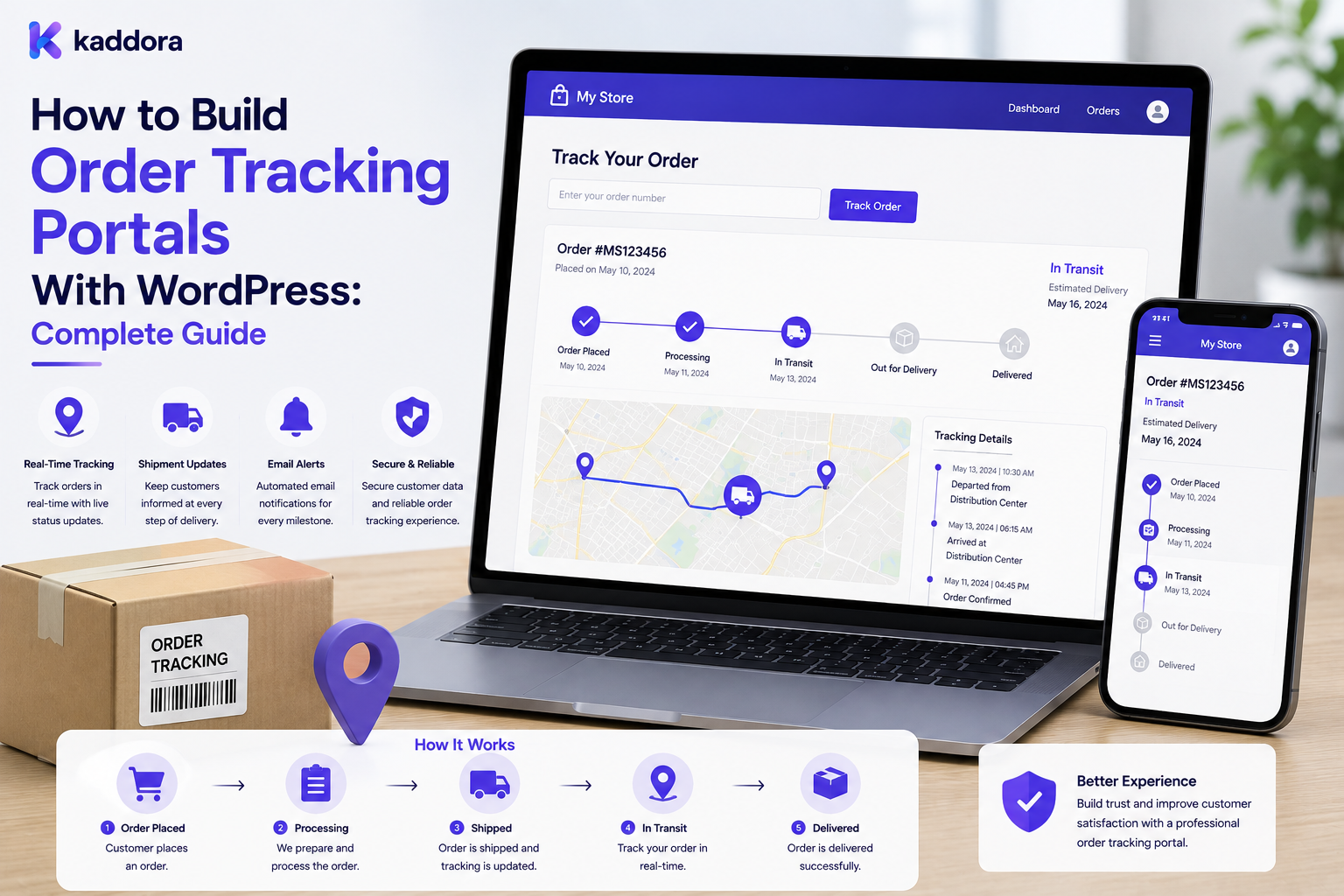 How to Build Order Tracking Portals With WordPress: Complete Guide