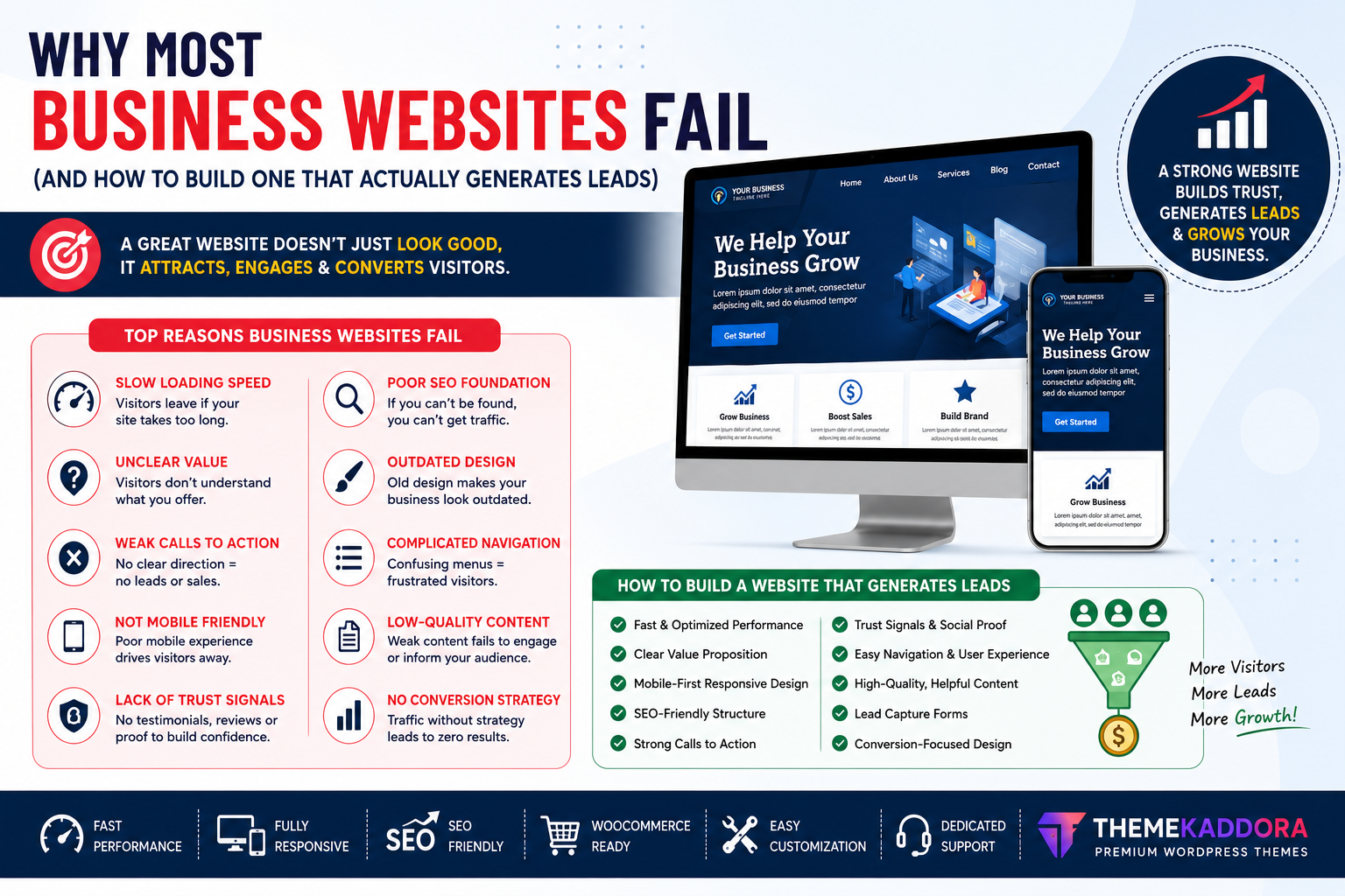 Why Most Business Websites Fail (And How to Build One That Actually Generates Leads)