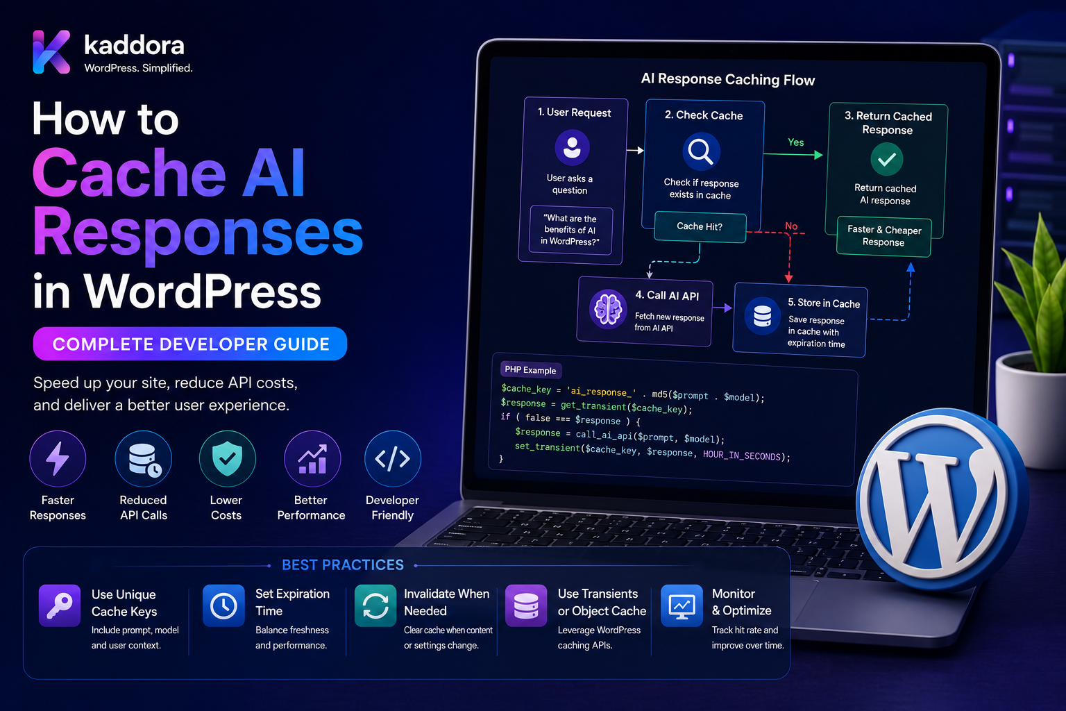 How to Cache AI Responses in WordPress: Complete Developer Guide