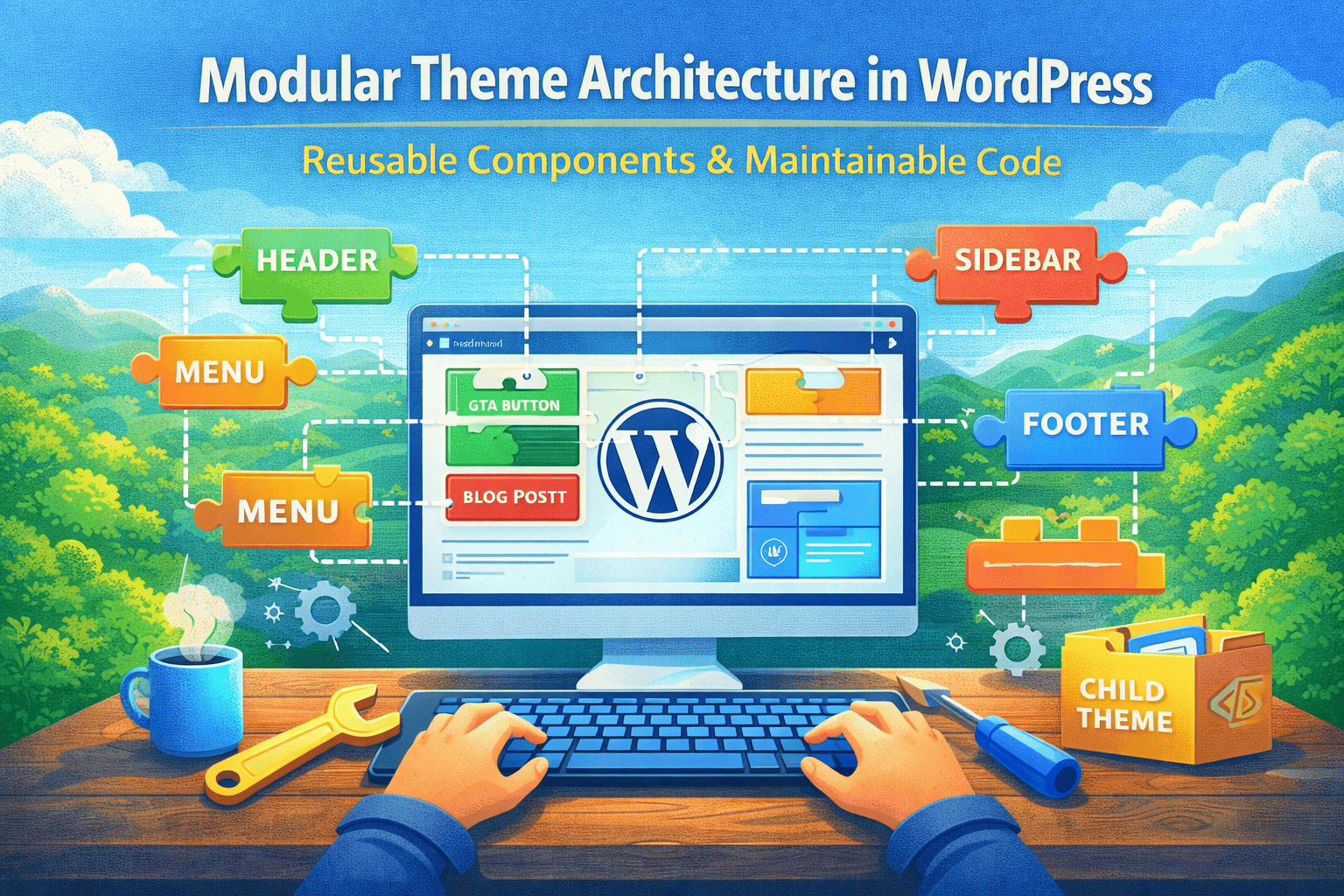 Modular Theme Architecture in WordPress: Reusable Components & Maintainable Code
