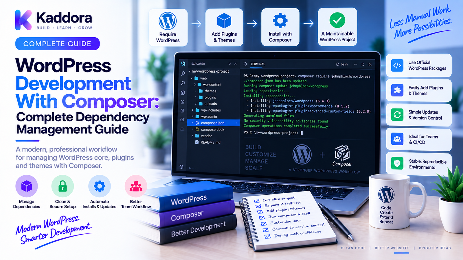 WordPress Development With Composer: Complete Dependency Management Guide