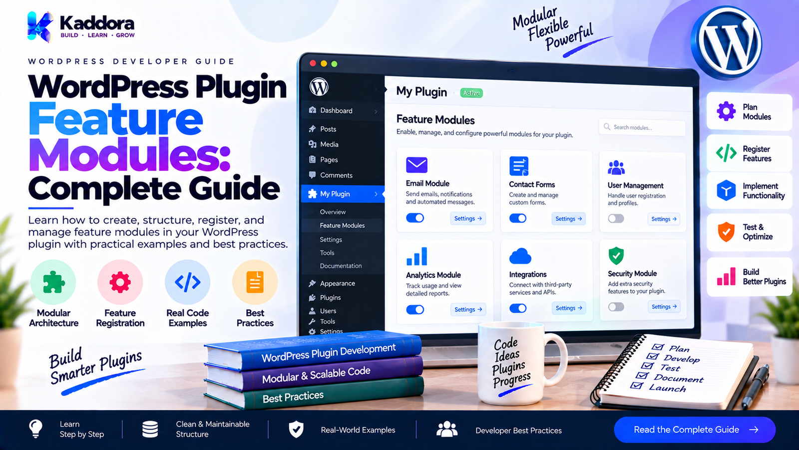 WordPress Plugin Feature Modules: Complete Guide