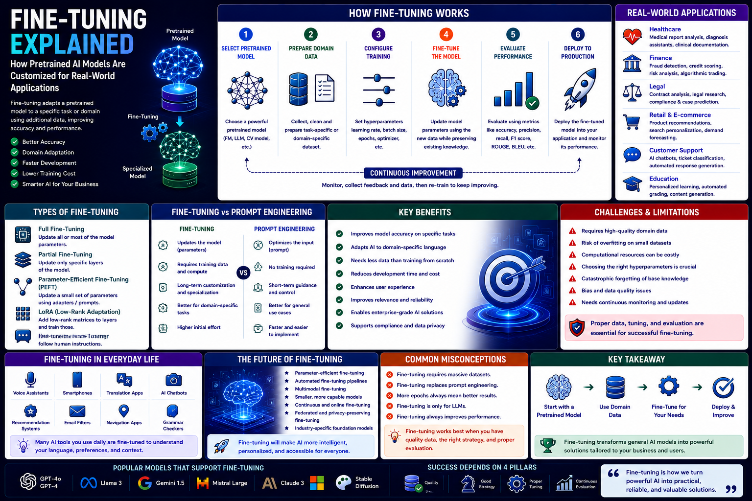 Fine-Tuning Explained: How Pretrained AI Models Are Customized for Real-World Applications