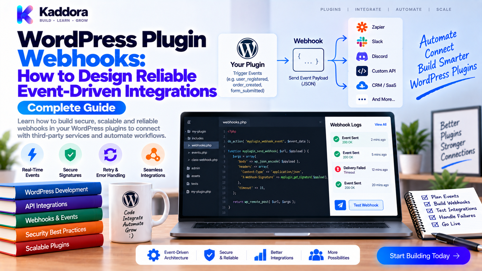 WordPress Plugin Webhooks: How to Design Reliable Event-Driven Integrations