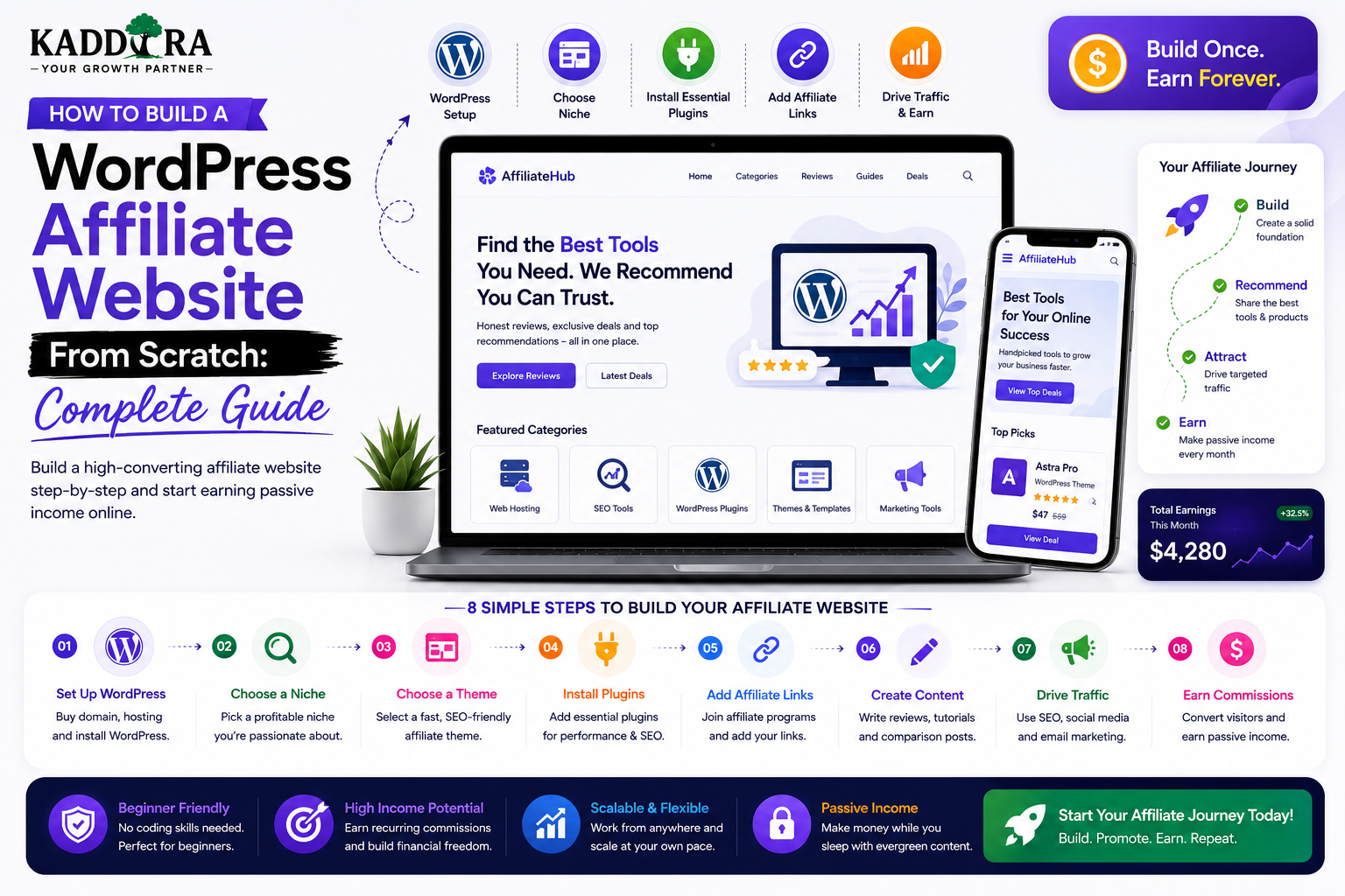 How to Build a WordPress Affiliate Website From Scratch: Complete Guide