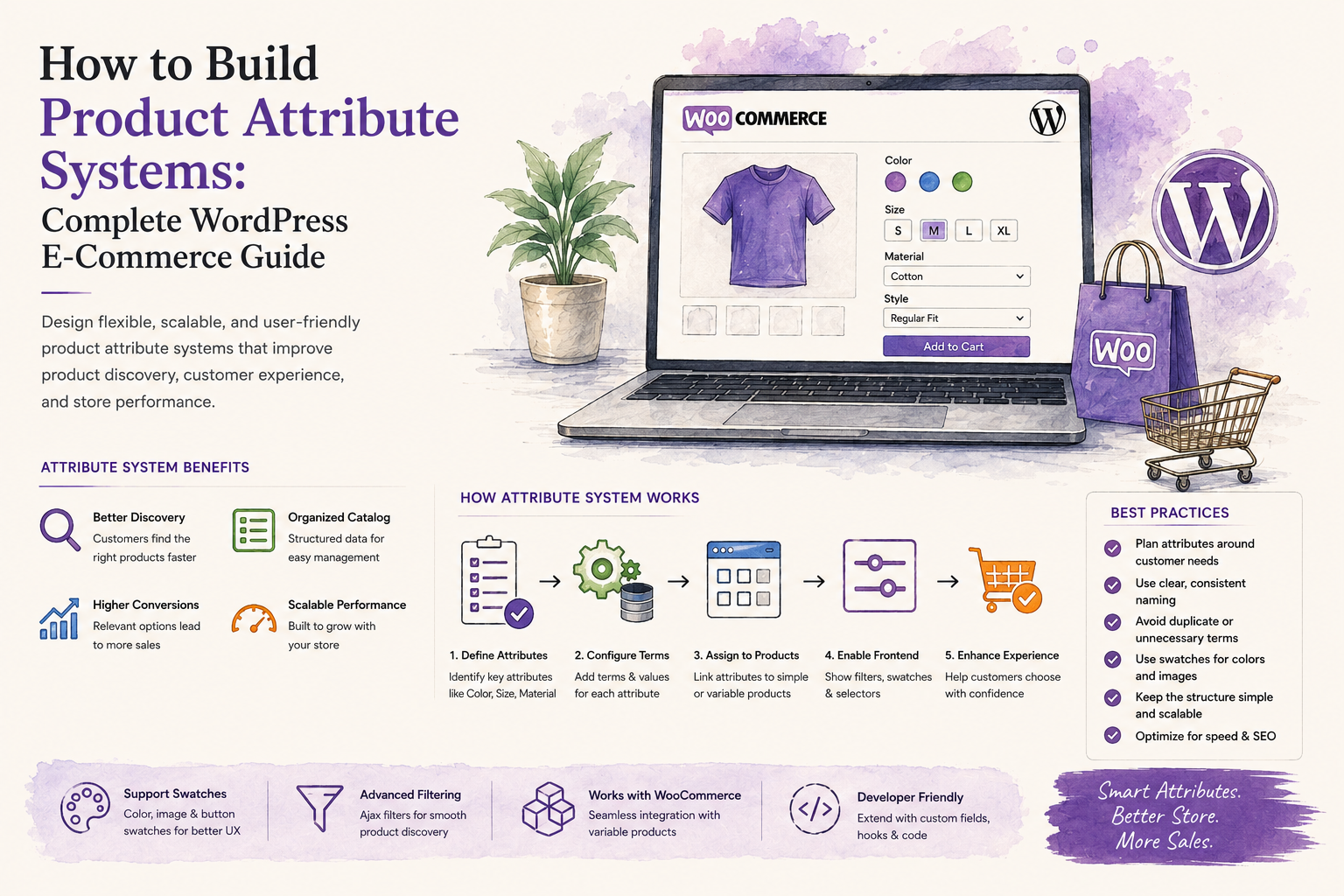 How to Build Product Attribute Systems: Complete WordPress E-Commerce Guide