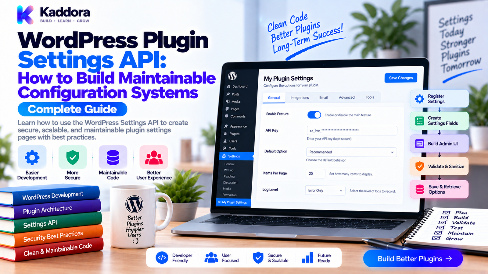 WordPress Plugin Settings API: How to Build Maintainable Configuration Systems