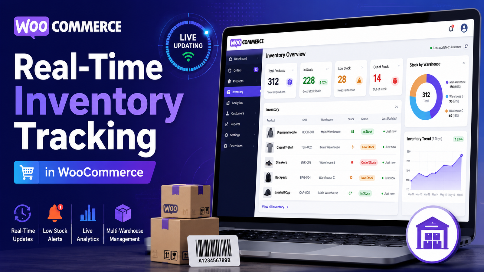 Real-Time Inventory Tracking in WooCommerce