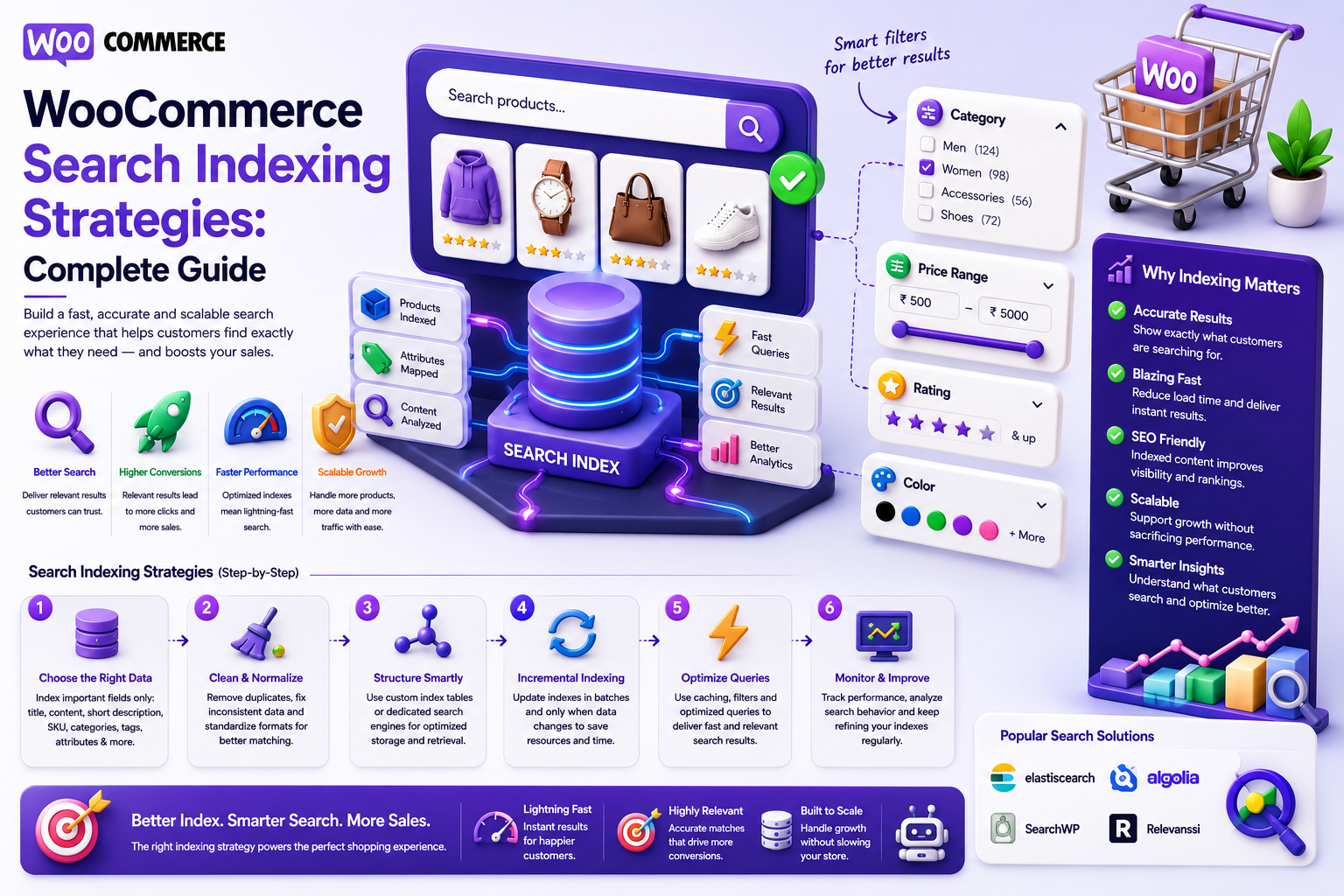 WooCommerce Search Indexing Strategies: Complete Guide