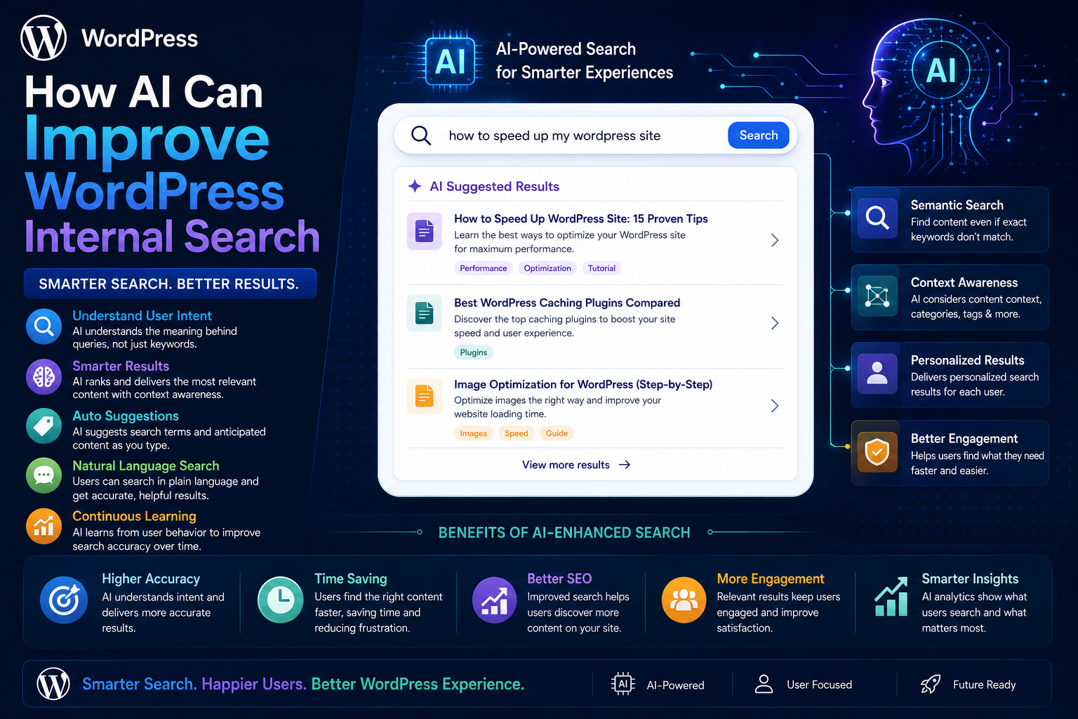 How AI Can Improve WordPress Internal Search