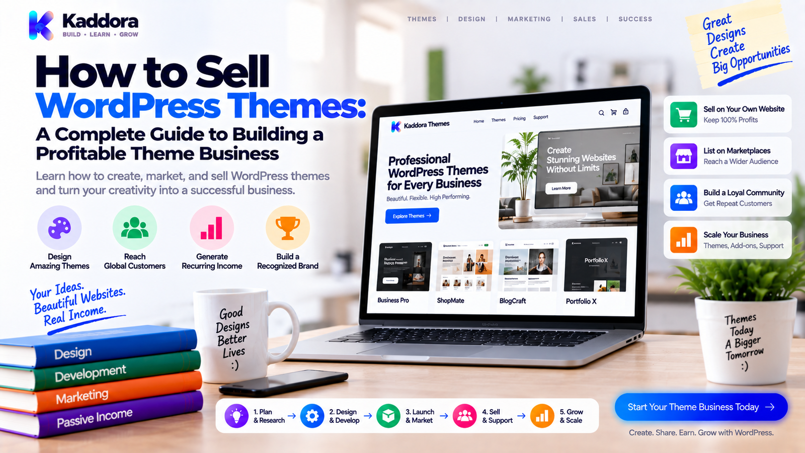 How to Sell WordPress Themes: A Complete Guide to Building a Profitable Theme Business